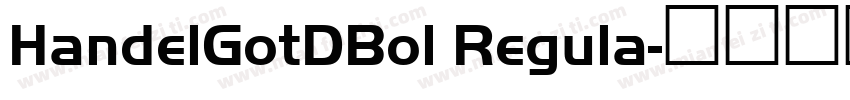HandelGotDBol Regula字体转换